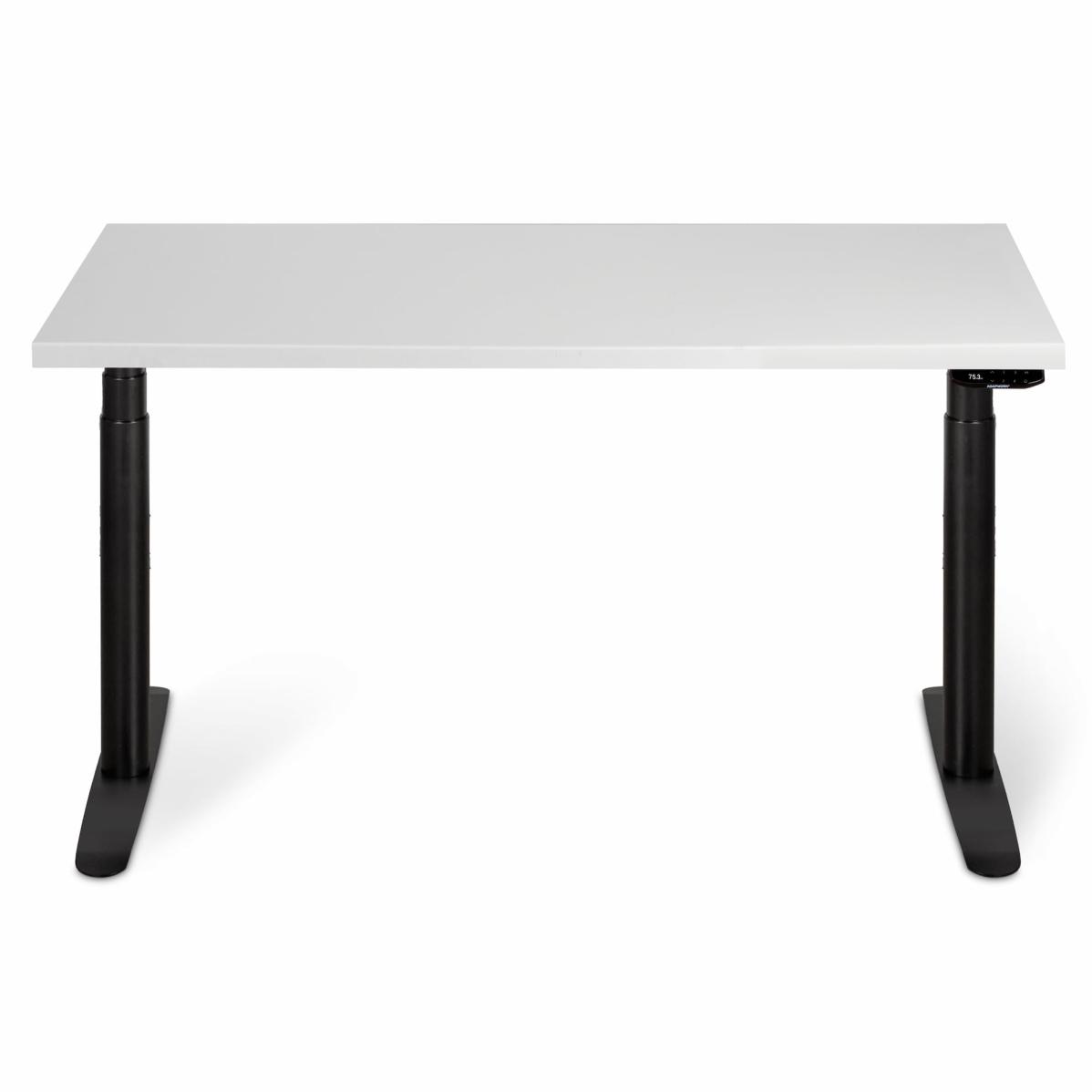 Регулируемый стол AdapDesk Smart 2 Motor Pro Max 36мм Crystal White, Space Black, фото 7
