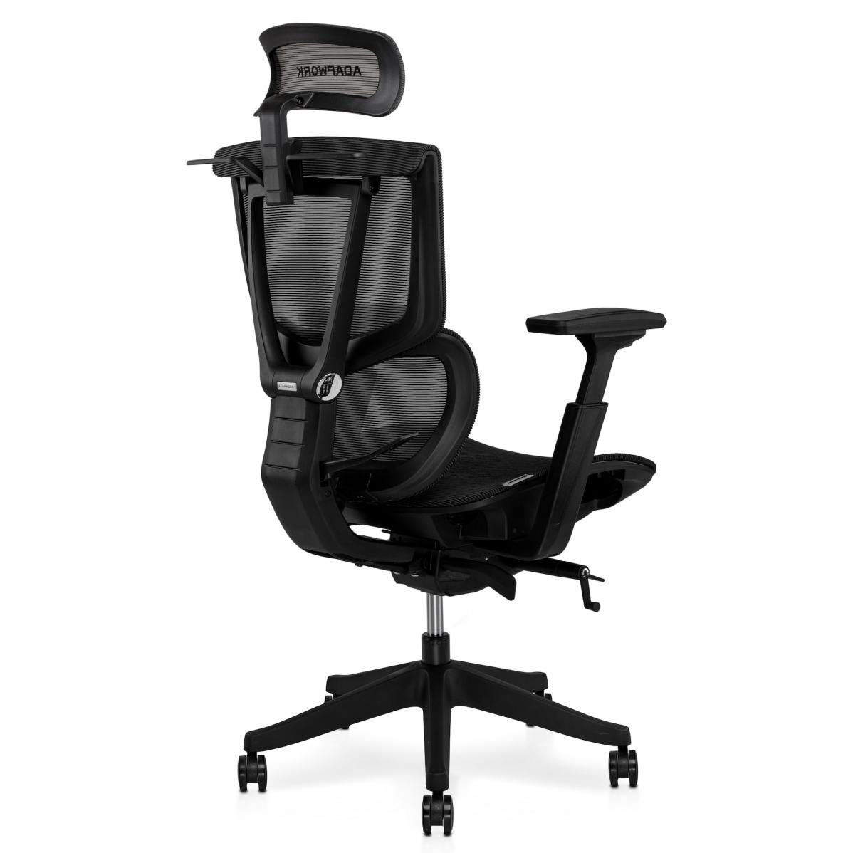 Кресло S2 Mesh Senior ErgoChair Deep Black, фото 4