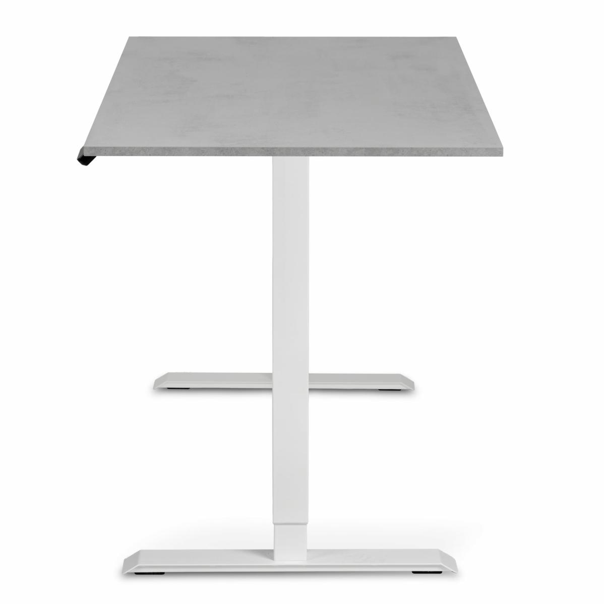 Регулируемый стол AdapDesk Smart 1 Motor 18мм Smoky Gray, Snow White, фото 3