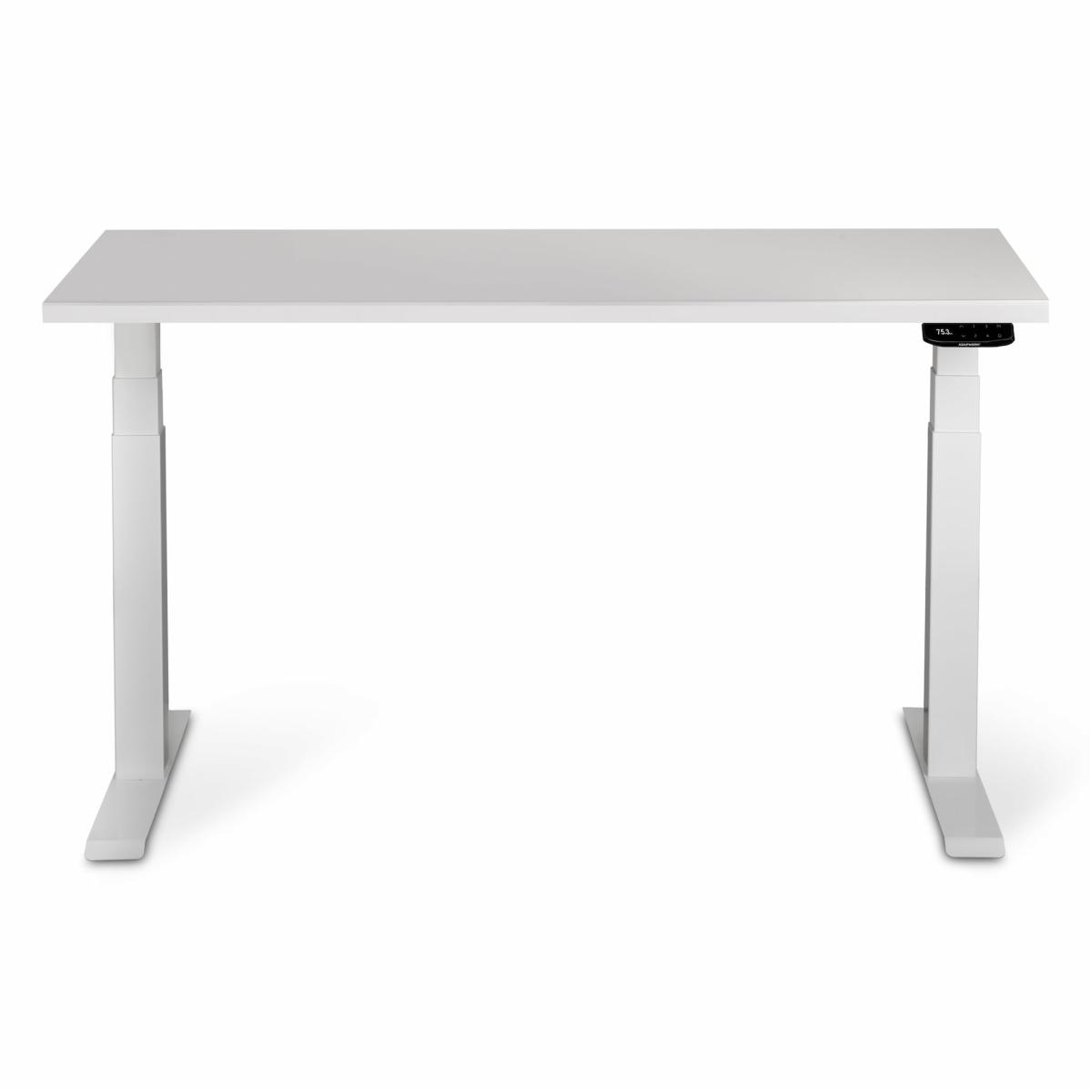 Регулируемый стол AdapDesk Smart 2 Motor Pro 36мм Crystal White, Snow White, фото 1