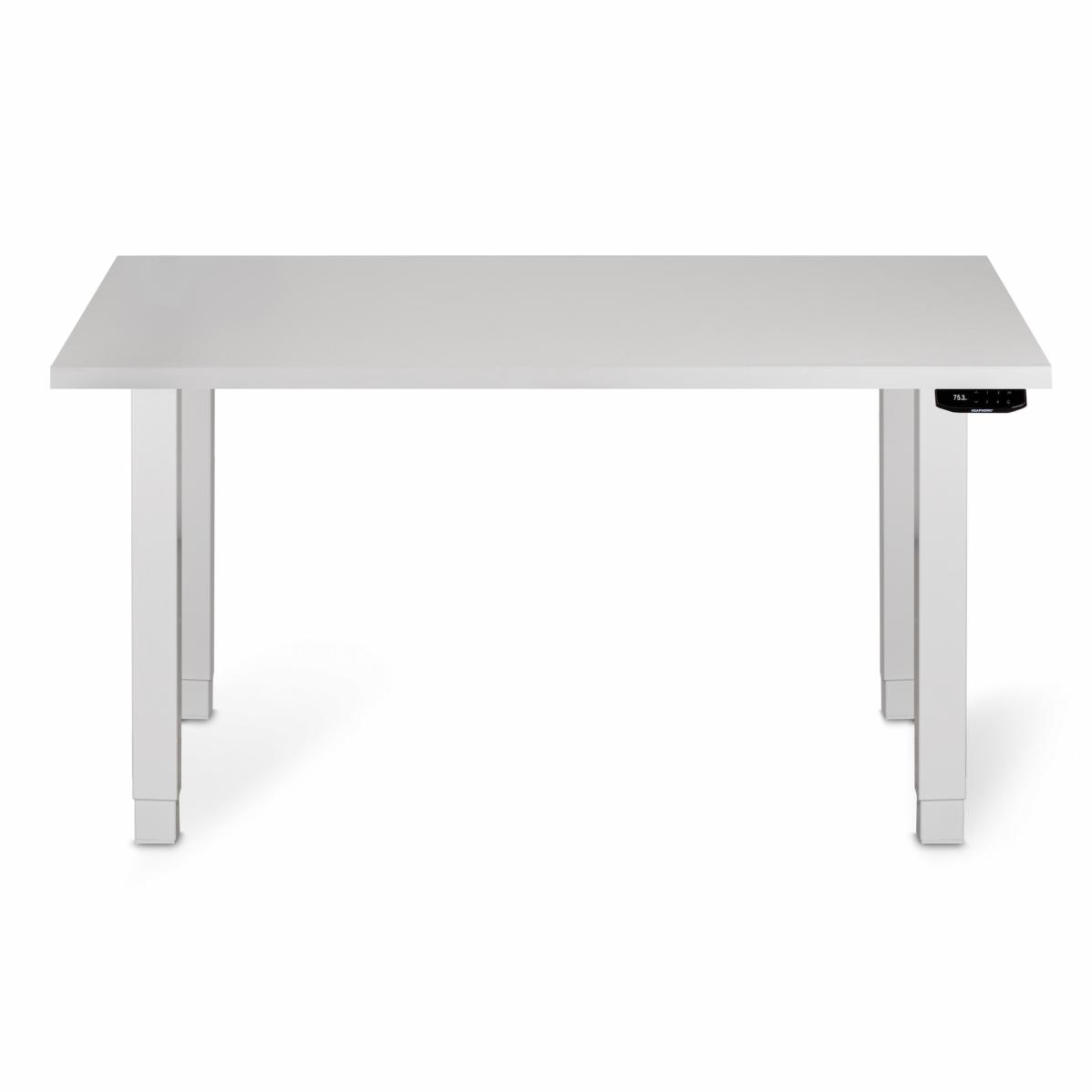 Регулируемый стол AdapDesk Smart 4L 2 Motor 36 мм Crystal White, Snow White, фото 7