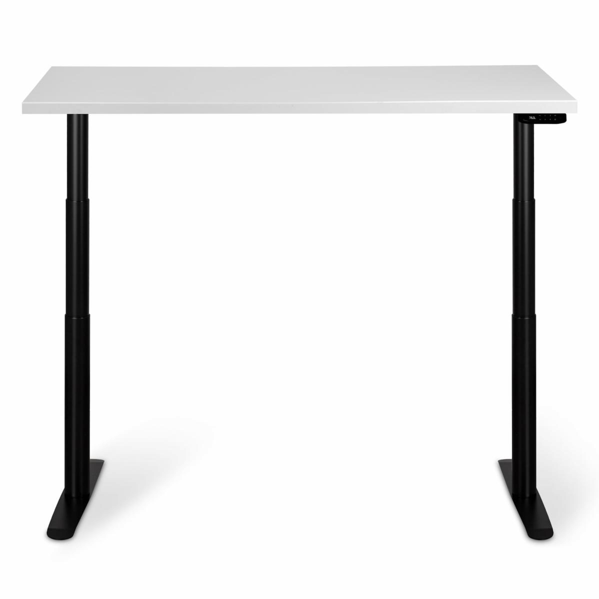 Регулируемый стол AdapDesk Smart 2 Motor Pro Max 36мм Crystal White, Space Black, фото 5