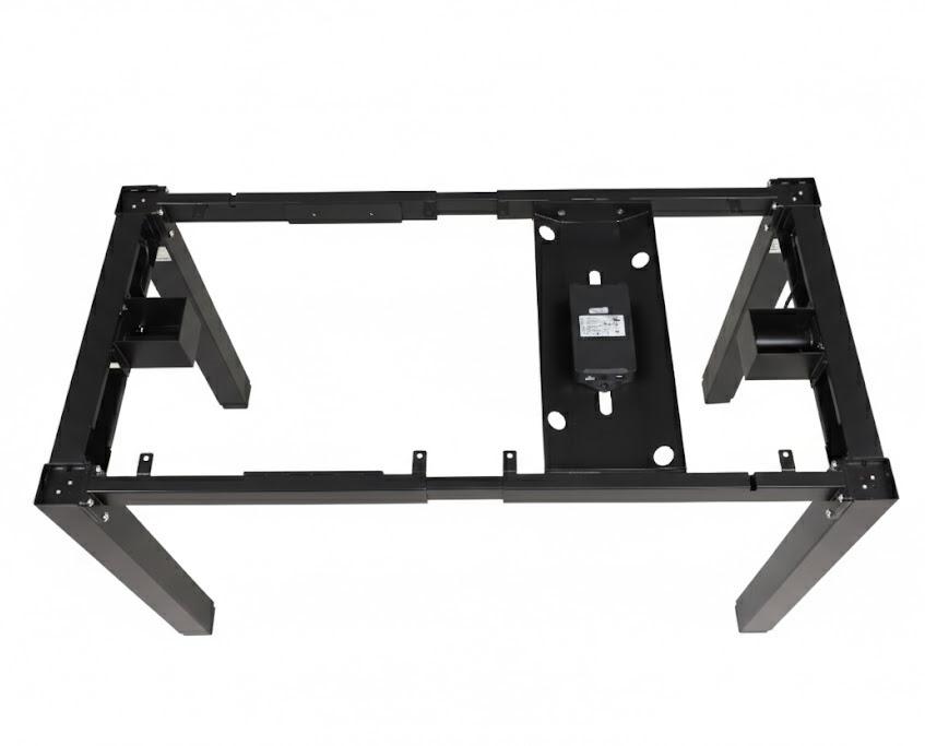 Регулируемая опора для стола AdapDesk Smart 4L 2 Motor Space Black, фото 6