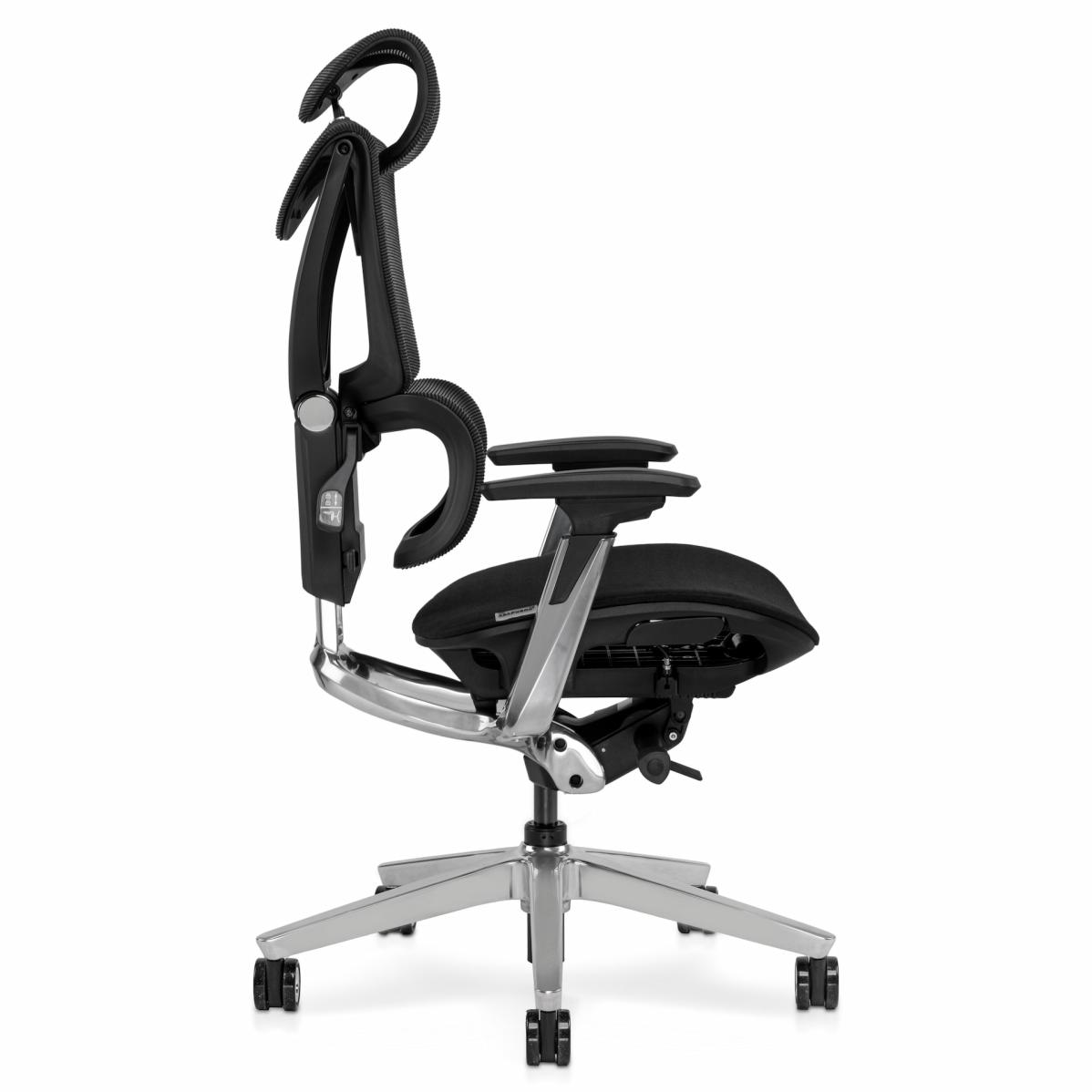 Кресло S3 Pro Senior ErgoChair Platinum Grafite Black, фото 3