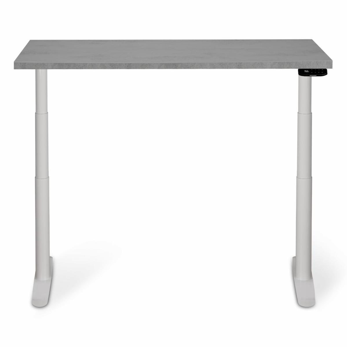 Регулируемый стол AdapDesk Smart 2 Motor Pro Speed 36мм Smoky Gray, Snow White, фото 5