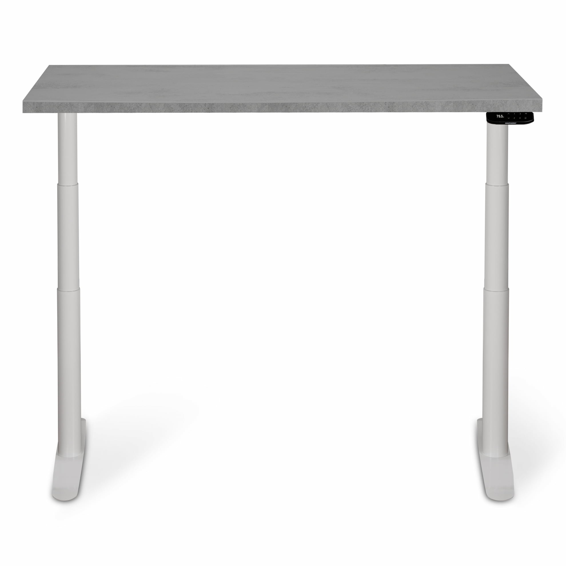 Регульований стіл AdapDesk Smart 2 Motor Pro Max 36мм Smoky Gray, Snow White, фото 5