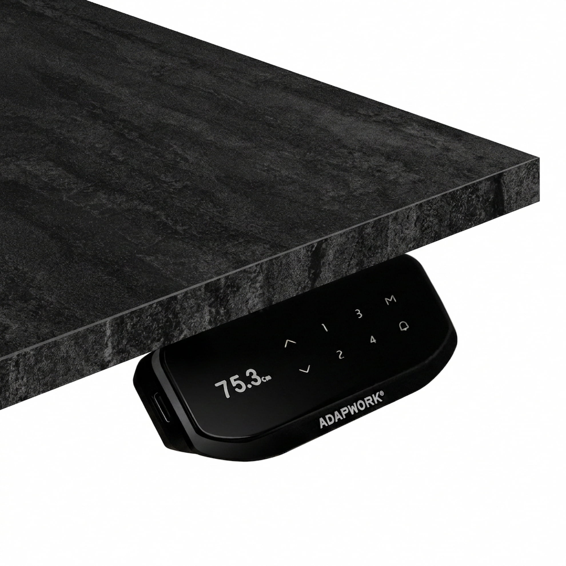 Регульований стіл AdapDesk Smart 1 Motor 18мм Carbon Black, Space Black, фото 2
