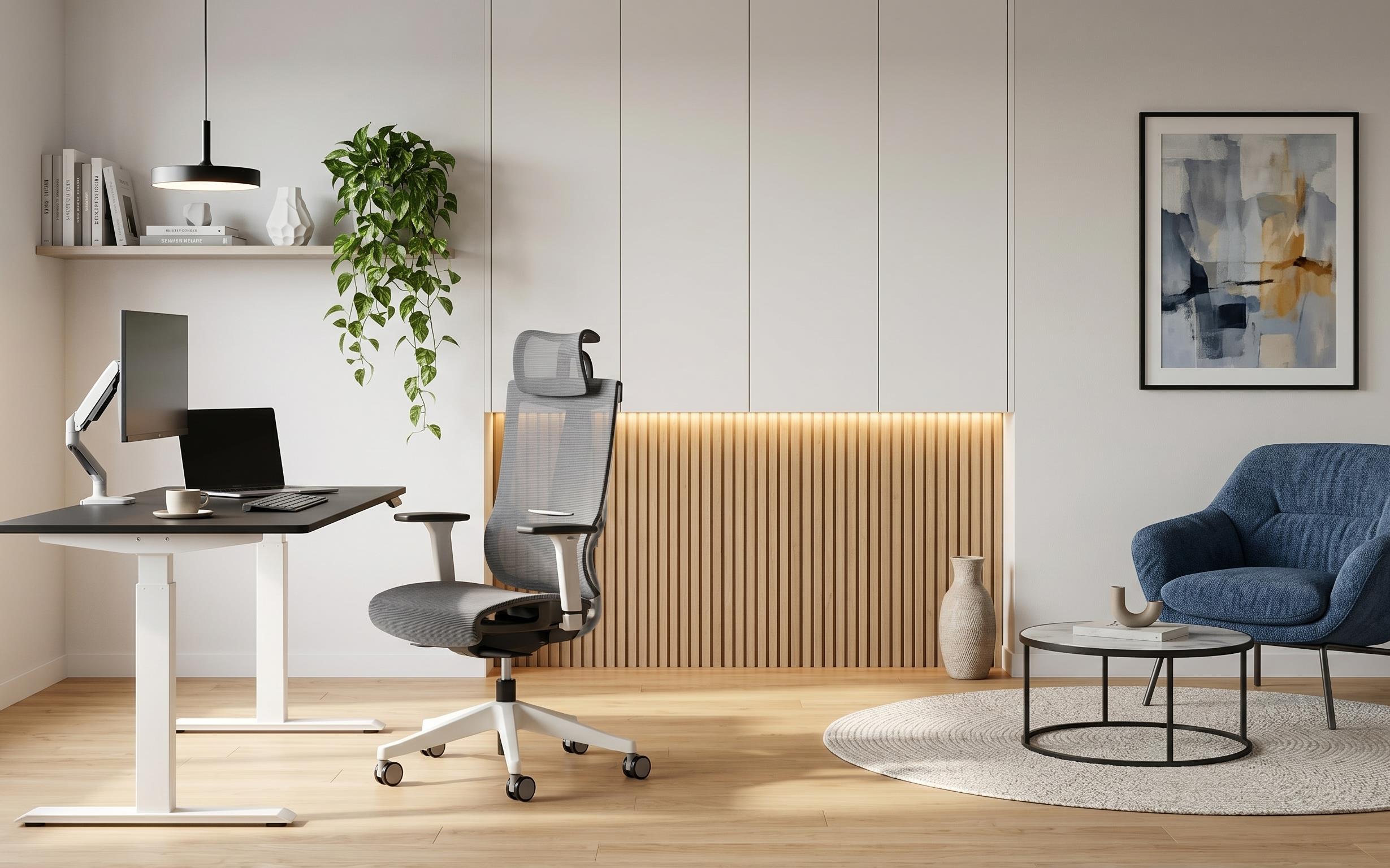 M1 Mesh Middle ErgoChair Alpine Grey