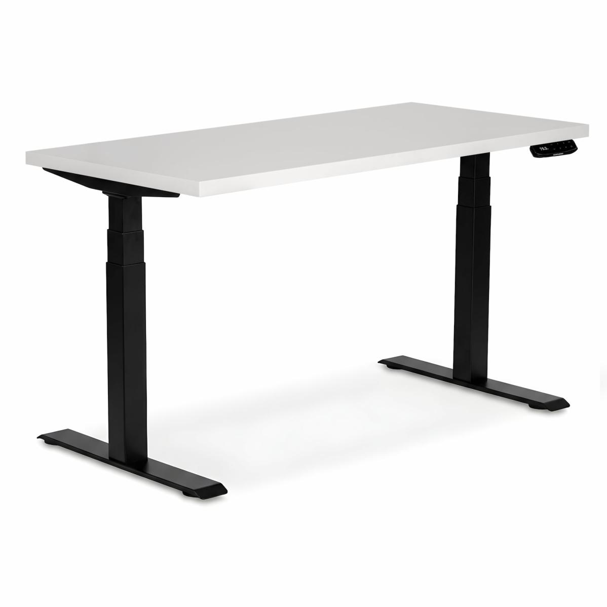 Регулируемый стол AdapDesk Smart 2 Motor Pro 36мм Crystal White, Space Black, фото 8