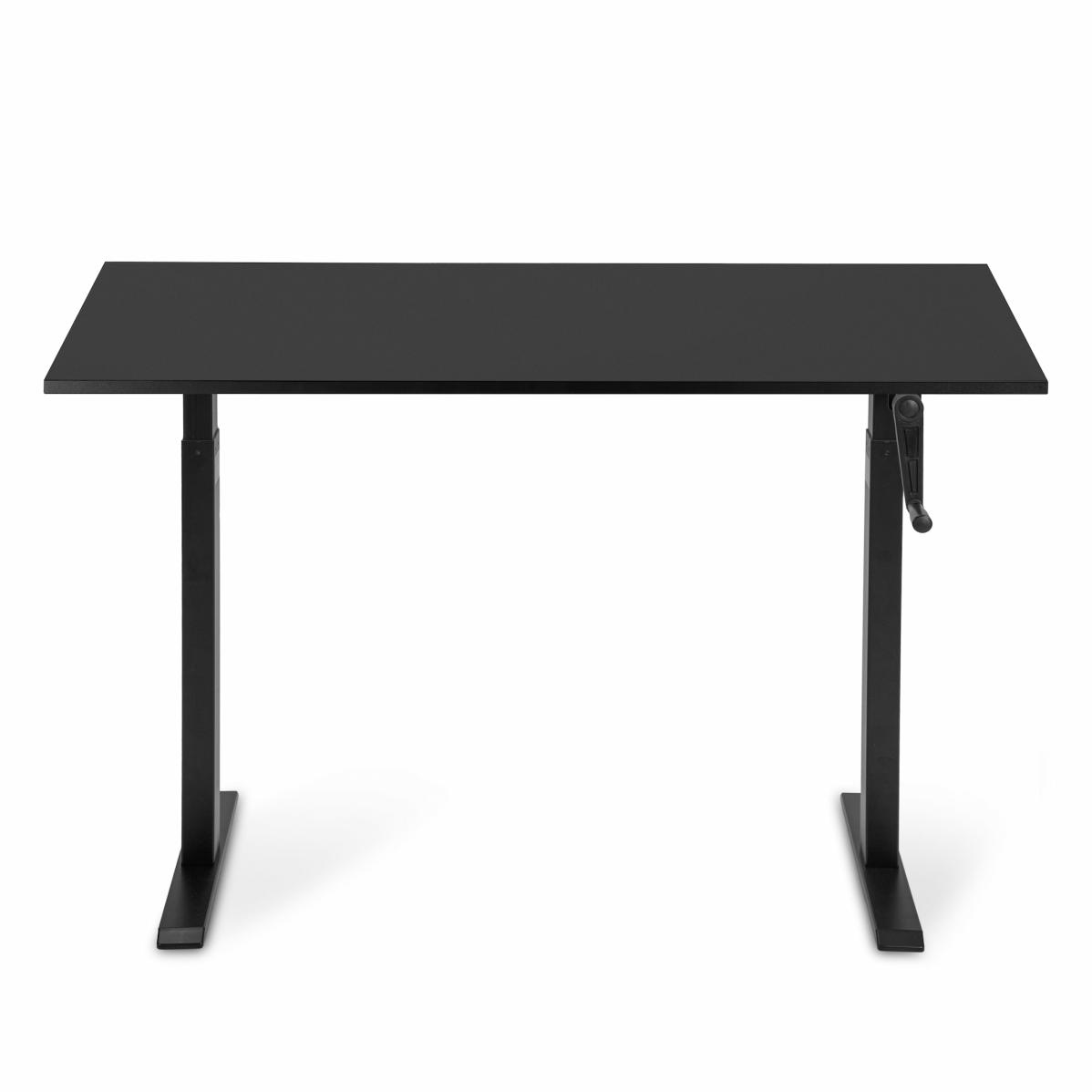 Регулируемый стол AdapDesk Smart Manual 18мм Deep Black, Space Black, фото 7