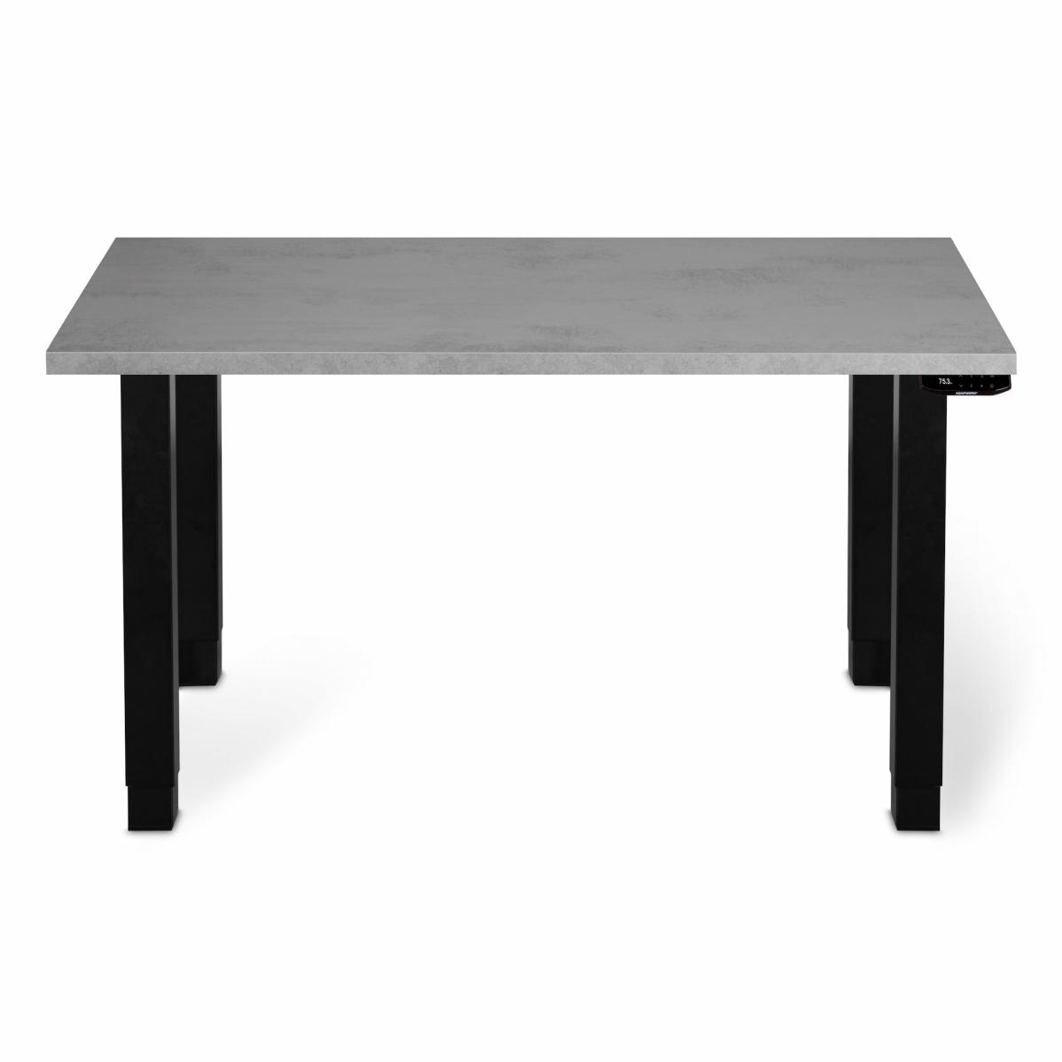 Регулируемый стол AdapDesk Smart 4L 2 Motor 36 мм Smoky Gray, Space Black, фото 7