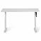 Регульований стіл AdapDesk Smart Manual 18мм Crystal White, Snow White, фото 1 mini