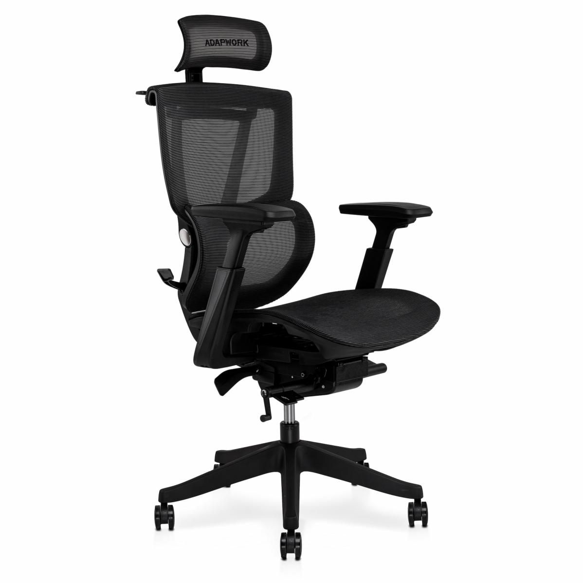 Кресло S2 Mesh Senior ErgoChair Deep Black, фото 2