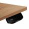 Регульований стіл AdapDesk Smart 2 Motor 18мм Golden Wood, Space Black, фото 2 mini