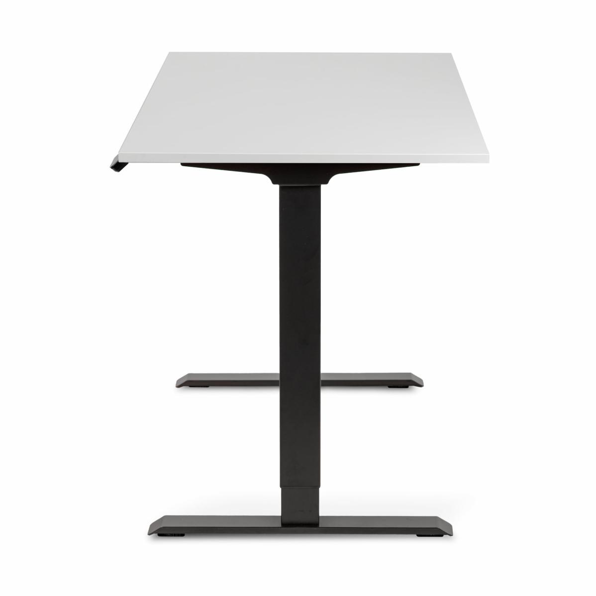 Регульований стіл AdapDesk Smart 2 Motor 18мм Crystal White, Space Black, фото 3