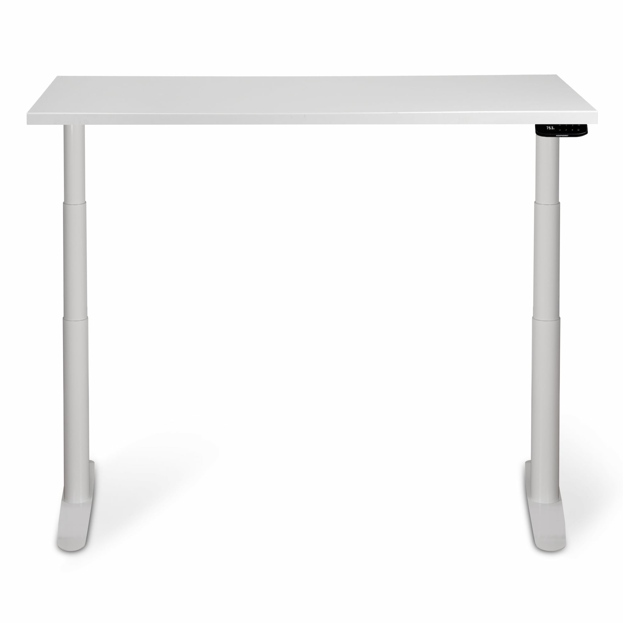 Регульований стіл AdapDesk Smart 2 Motor Pro Max 36мм Crystal White, Snow White, фото 5