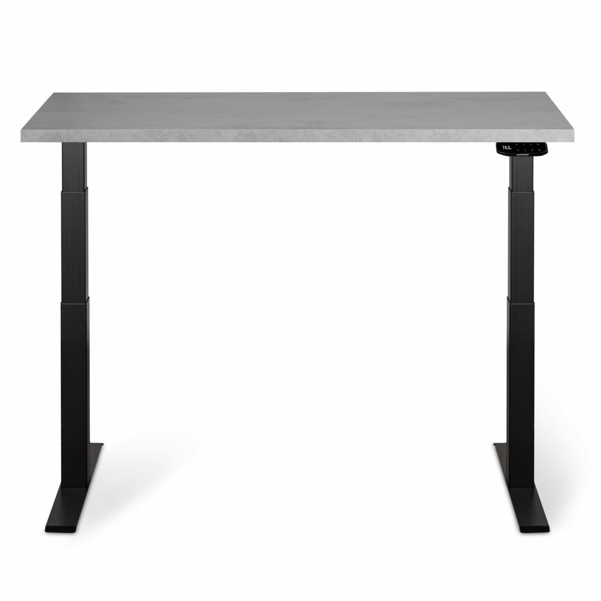 Регулируемый стол AdapDesk Smart 2 Motor Pro 36мм Smoky Gray, Space Black, фото 5