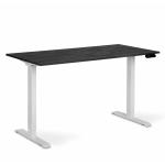 Регульований стіл AdapDesk Smart 1 Motor 18мм Carbon Black, Snow White