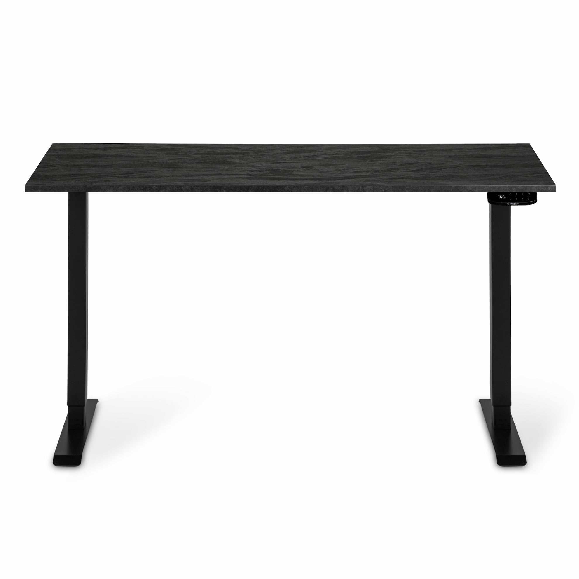 Регульований стіл AdapDesk Smart 2 Motor 18мм Carbon Black, Space Black, фото 1