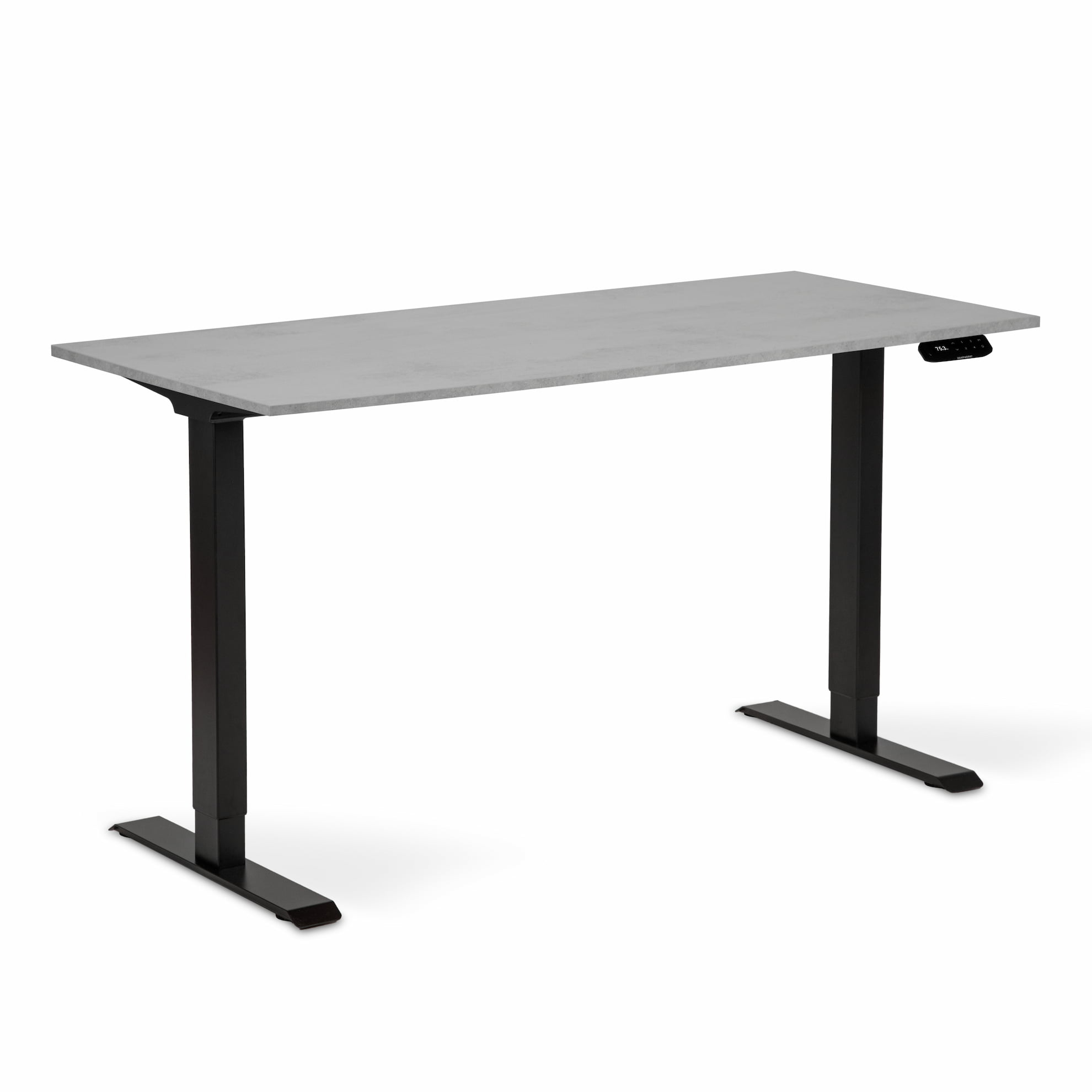 Регульований стіл AdapDesk Smart 2 Motor 18мм Smoky Gray, Space Black, фото 8