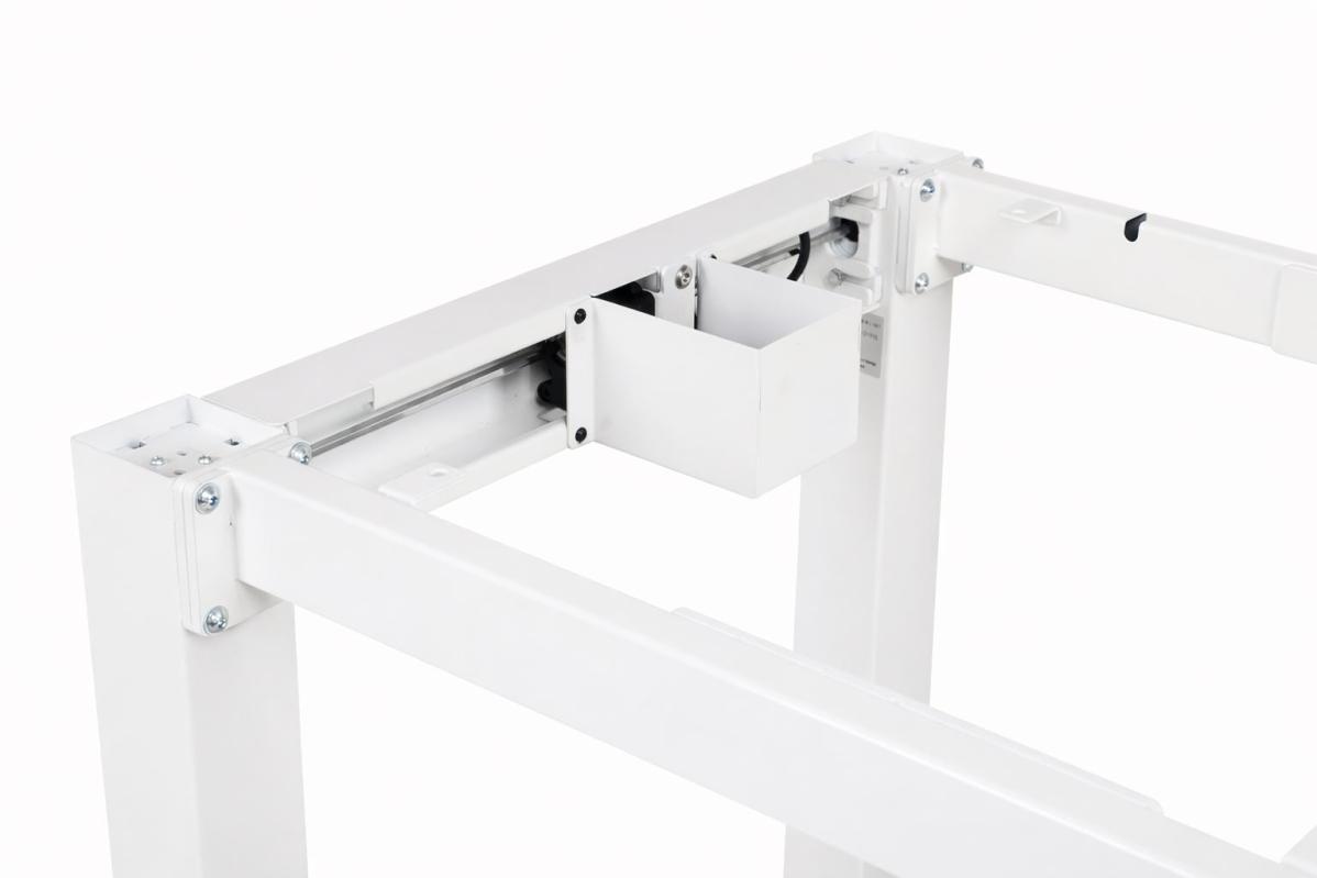 Регулируемая опора для стола AdapDesk Smart 4L 2 Motor Snow White, фото 5