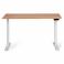 Регульований стіл AdapDesk Smart 1 Motor 18мм Golden Wood, Snow White, фото 1 mini