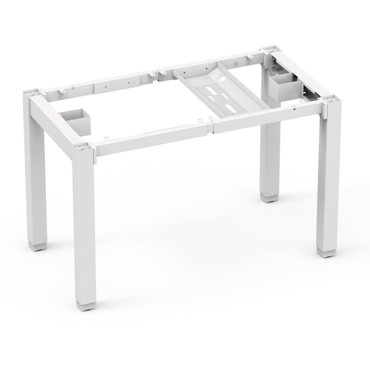 Регулируемая опора для стола AdapDesk Smart 4L 2 Motor Snow White, фото 2