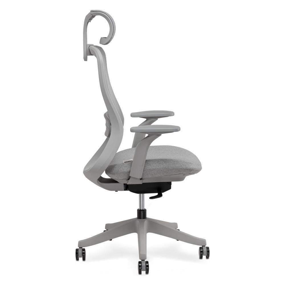 Крісло M4 Middle ErgoChair Deep Grey, фото 3