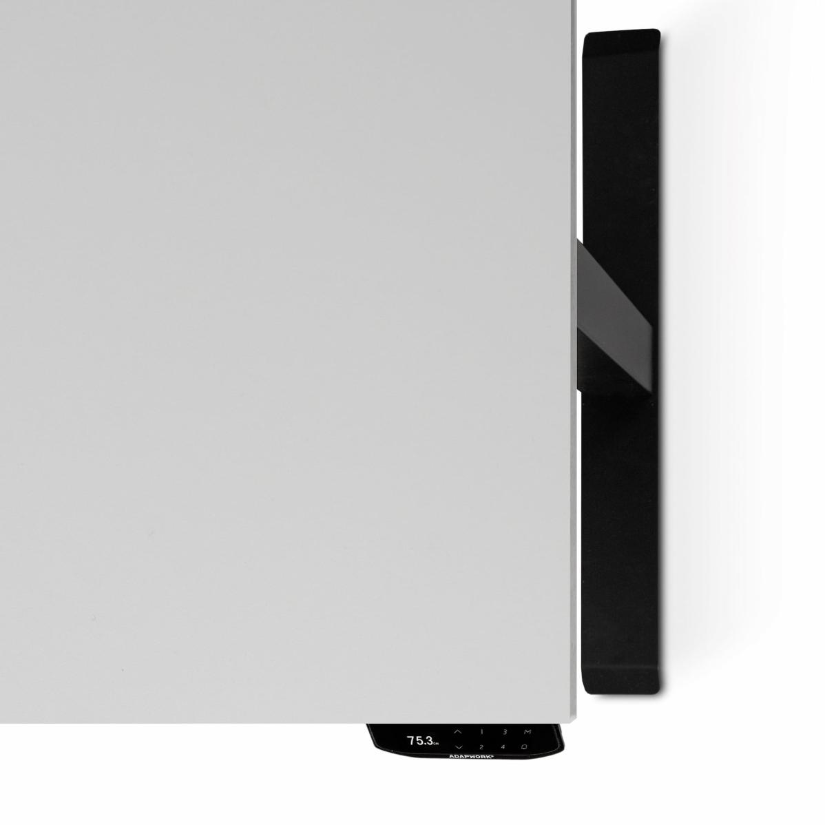 Регулируемый стол AdapDesk Smart 1 Motor 18мм Crystal White, Space Black, фото 4