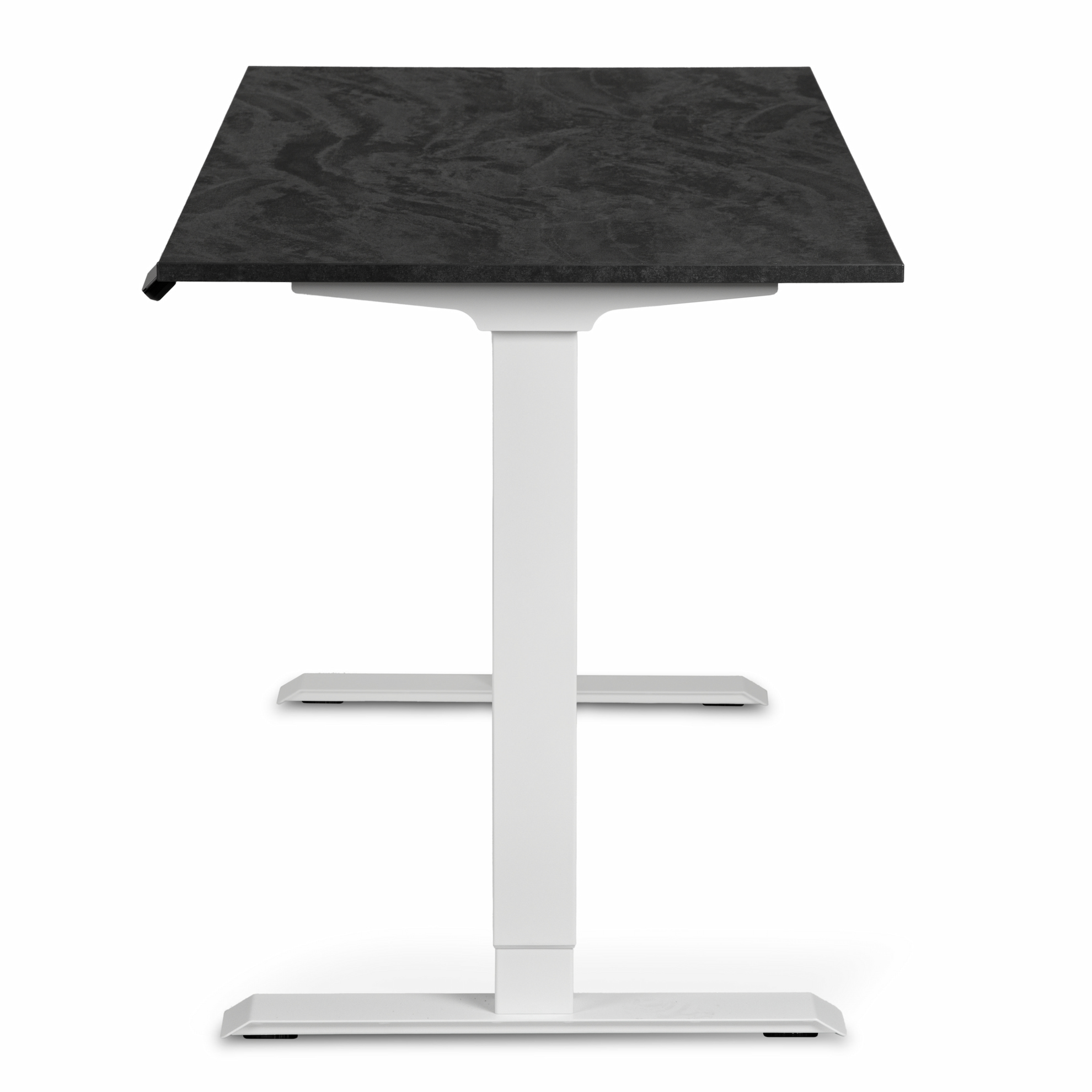 Регульований стіл AdapDesk Smart 2 Motor 18мм Carbon Black, Snow White, фото 3
