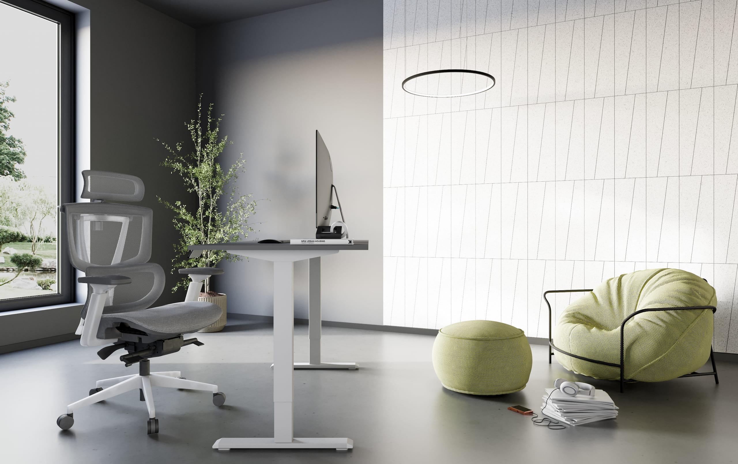 S2 Mesh Senior ErgoChair Alpine Grey