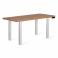 Регульований стіл AdapDesk Smart 4L 2 Motor 36 мм Golden Wood, Snow White, фото 8 mini