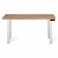 Регульований стіл AdapDesk Smart 4L 2 Motor 36 мм Golden Wood, Snow White, фото 1 mini