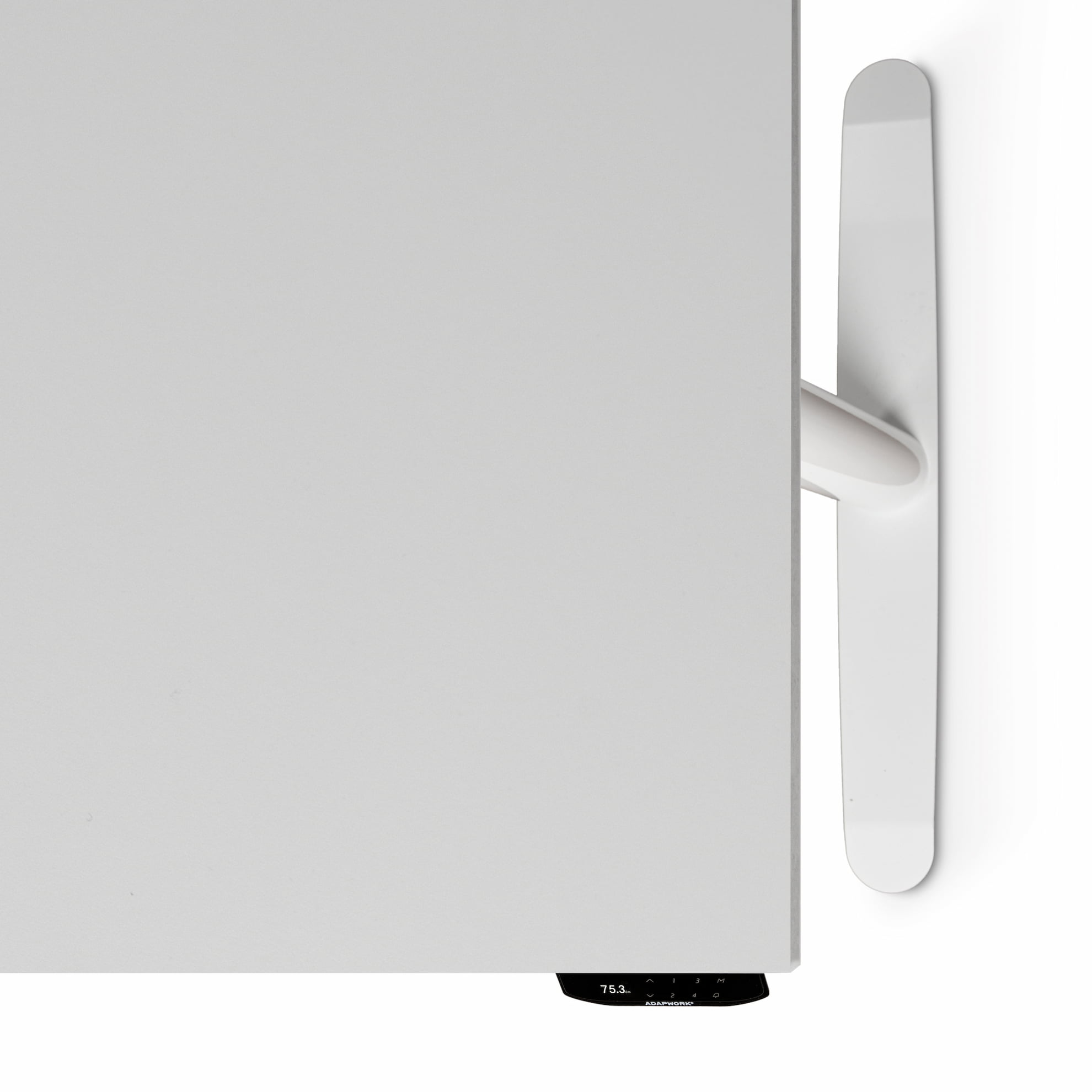 Регульований стіл AdapDesk Smart 2 Motor Pro Max 36мм Crystal White, Snow White, фото 4