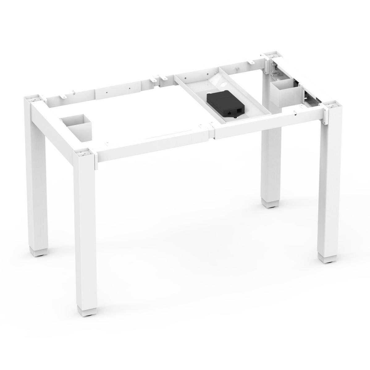 Регулируемая опора для стола AdapDesk Smart 4L 2 Motor Snow White, фото 1