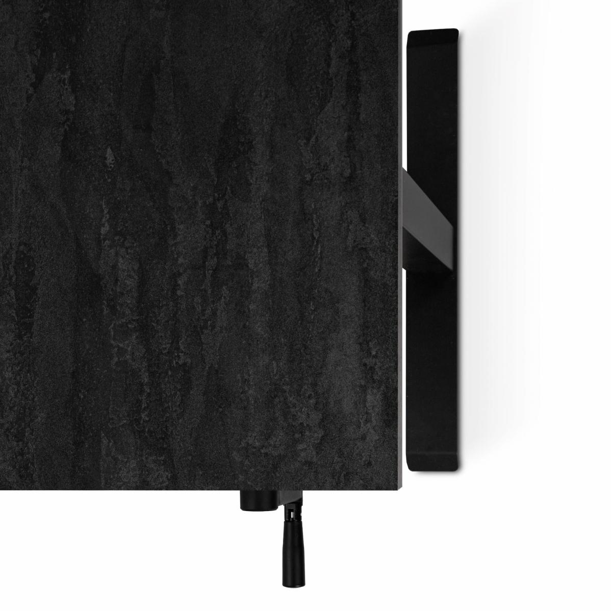 Регулируемый стол AdapDesk Smart Manual 18мм Carbon Black, Space Black, фото 4