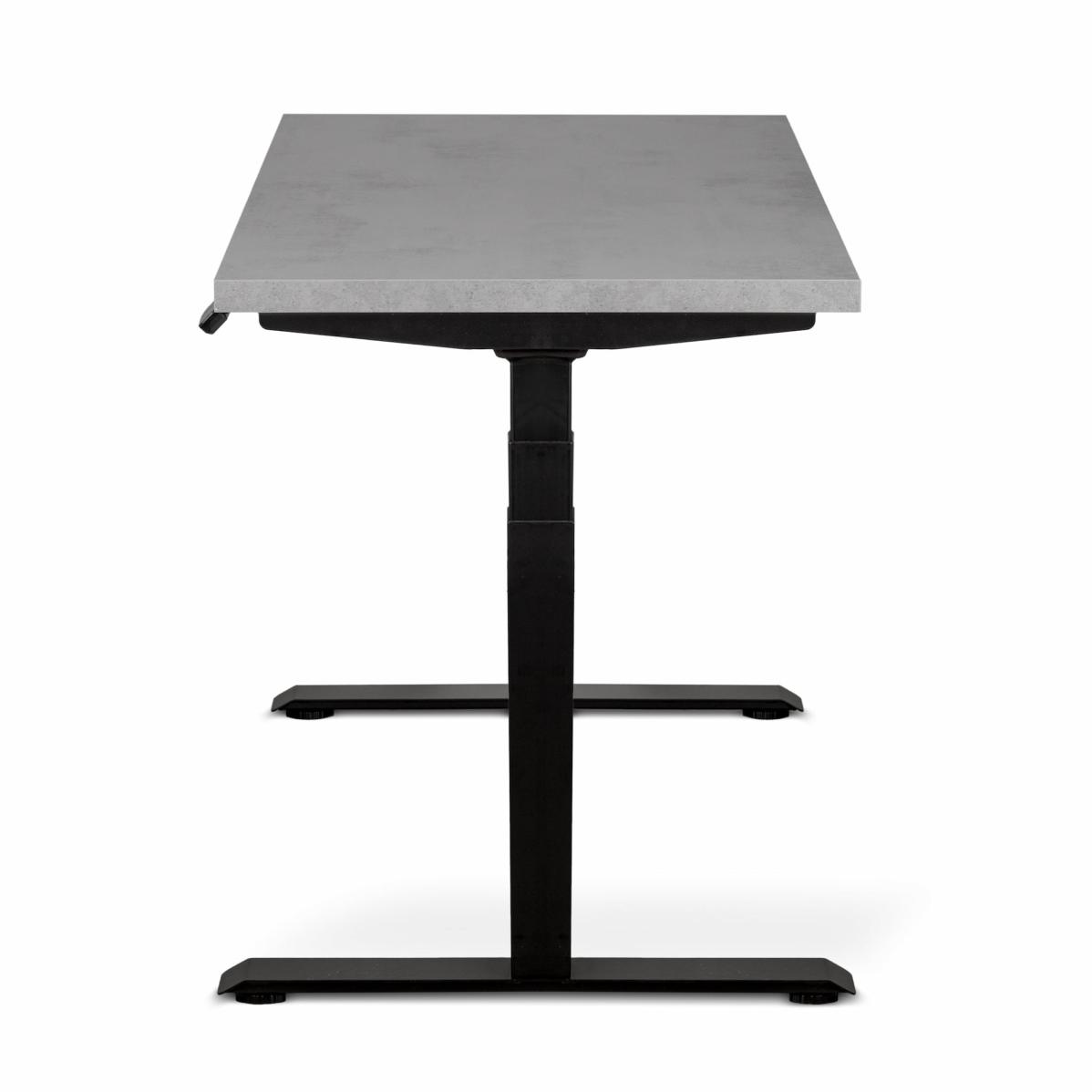 Регулируемый стол AdapDesk Smart 2 Motor Pro 36мм Smoky Gray, Space Black, фото 3