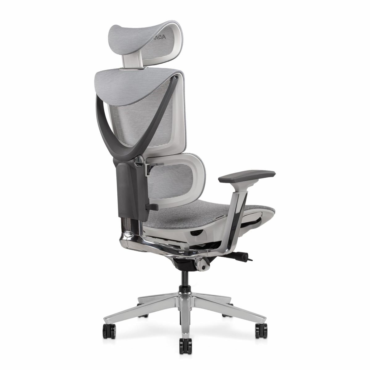 Кресло S3 Pro Senior ErgoChair Platinum Smoky Grey, фото 4