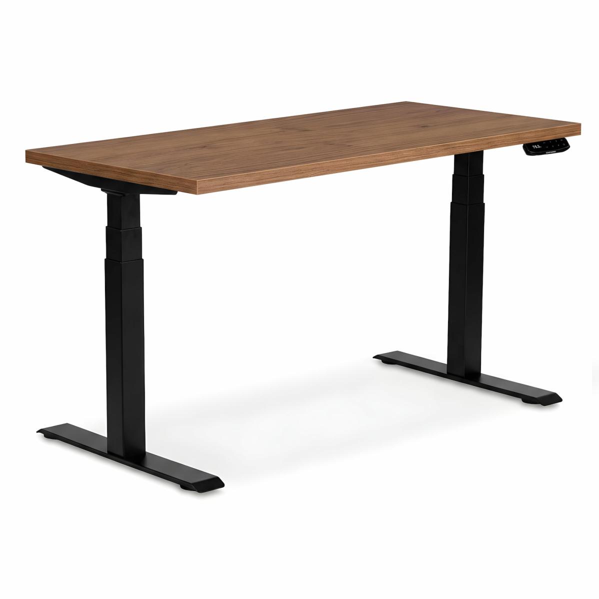 Регулируемый стол AdapDesk Smart 2 Motor Pro 36мм Golden Wood, Space Black, фото 8
