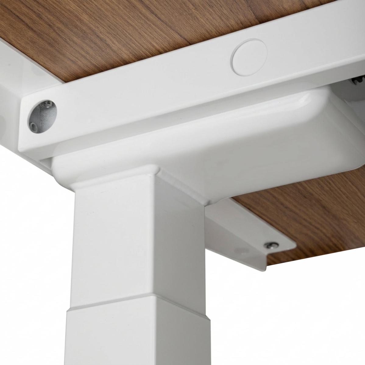Регулируемый стол AdapDesk Smart 2 Motor Pro 36мм Golden Wood, Snow White, фото 6