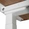 Регульований стіл AdapDesk Smart 2 Motor Pro 36мм Golden Wood, Snow White, фото 6 mini