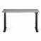 Регульований стіл AdapDesk Smart 2 Motor Pro 36мм Smoky Gray, Space Black, фото 1 mini