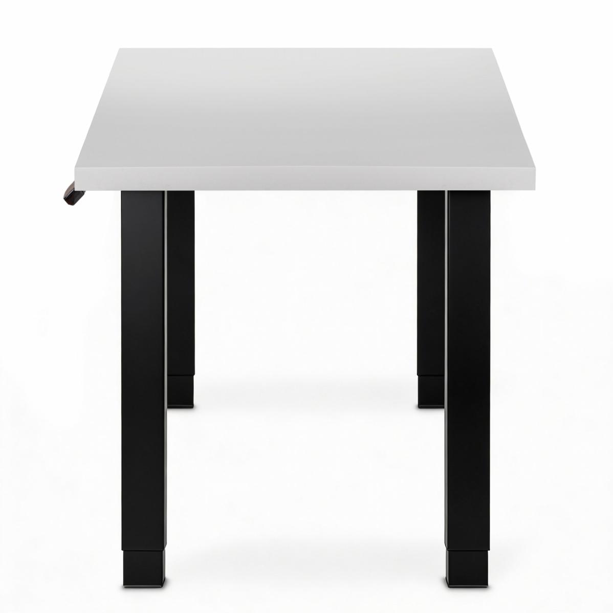 Регулируемый стол AdapDesk Smart 4L 2 Motor 36 мм Crystal White, Space Black, фото 3