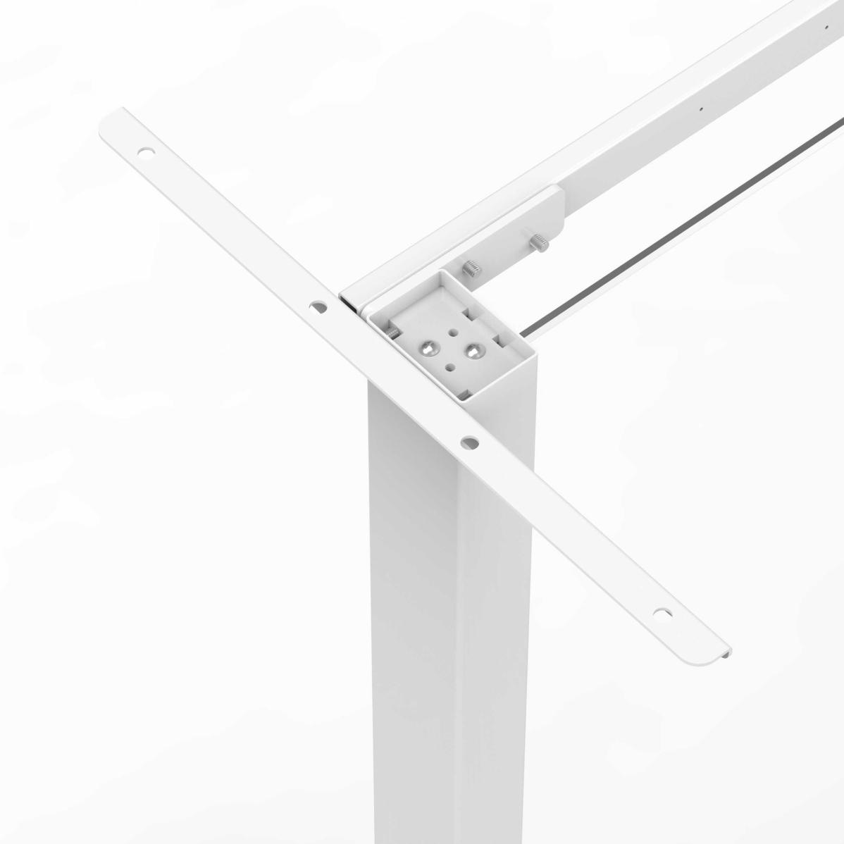 Регулируемая опора для стола AdapDesk Smart 1 Motor Snow White, фото 7