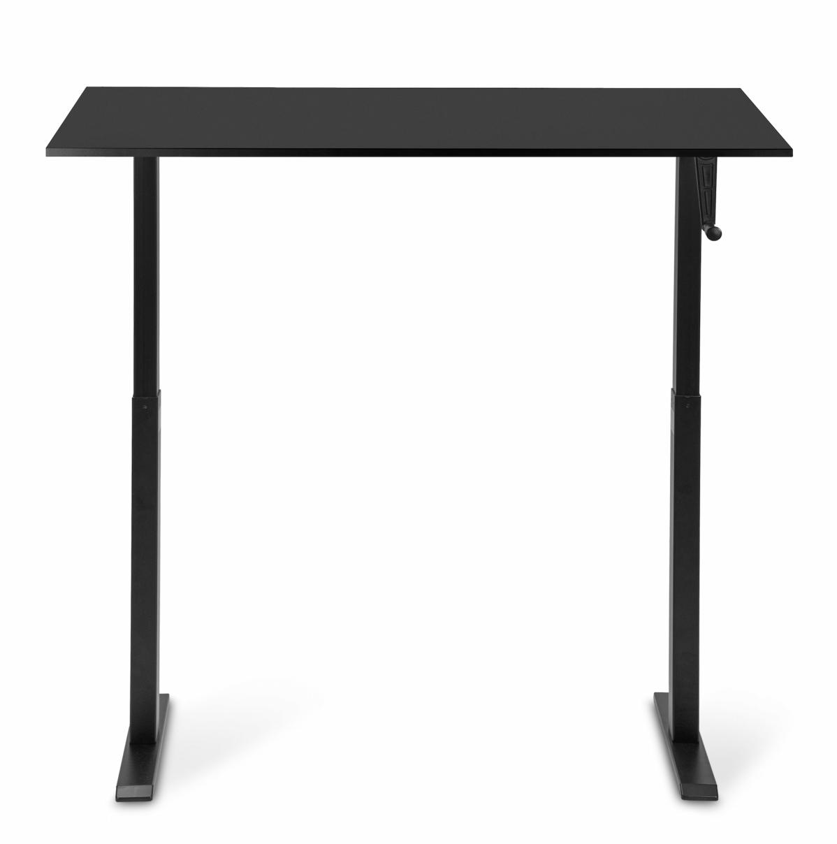 Регулируемый стол AdapDesk Smart Manual 18мм Deep Black, Space Black, фото 5