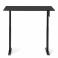 Регульований стіл AdapDesk Smart Manual 18мм Deep Black, Space Black, фото 5 mini