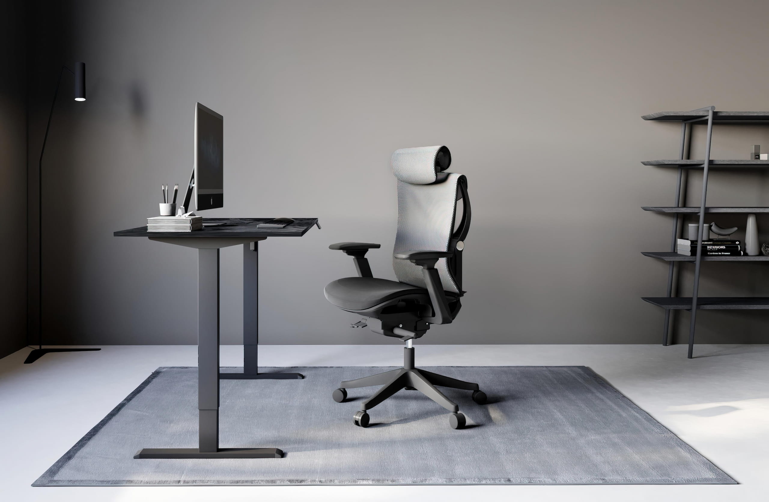 S1 Mesh Senior ErgoChair Deep Black