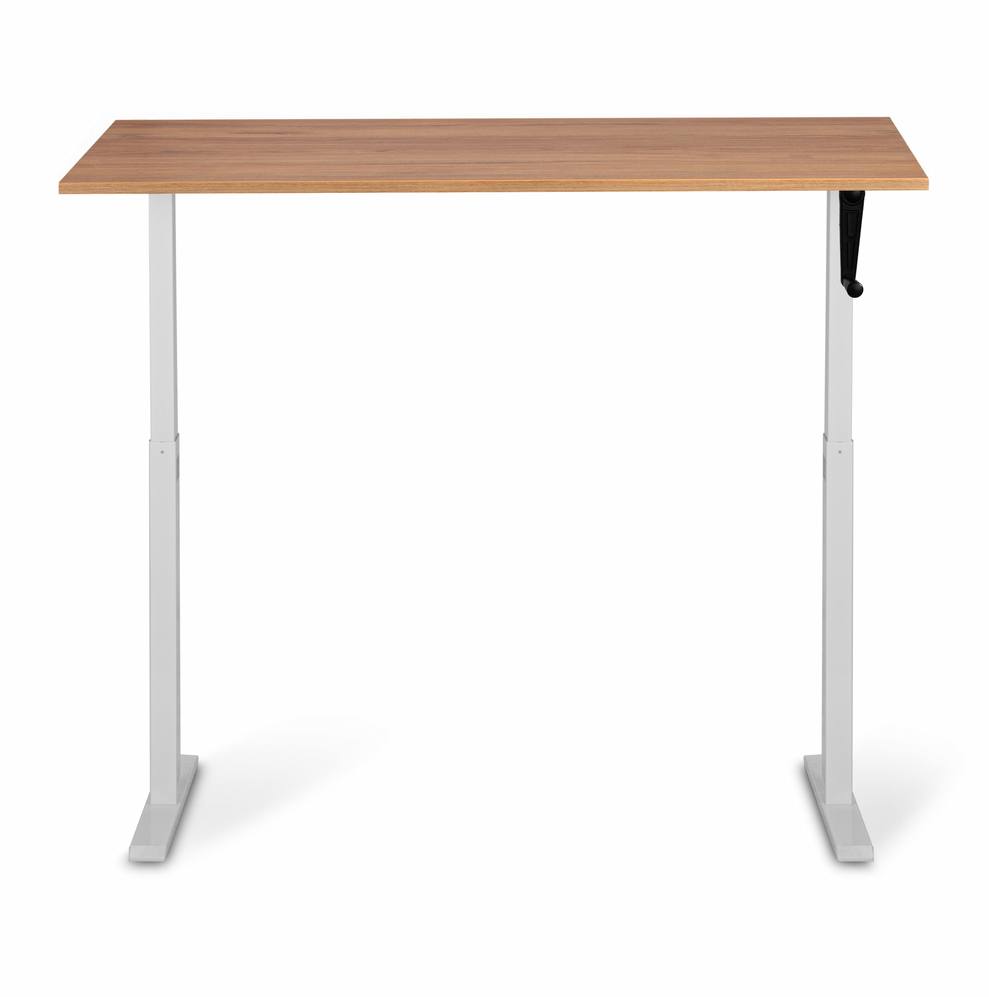 Регульований стіл AdapDesk Smart Manual 18мм Carbon Black, Snow White, фото 5