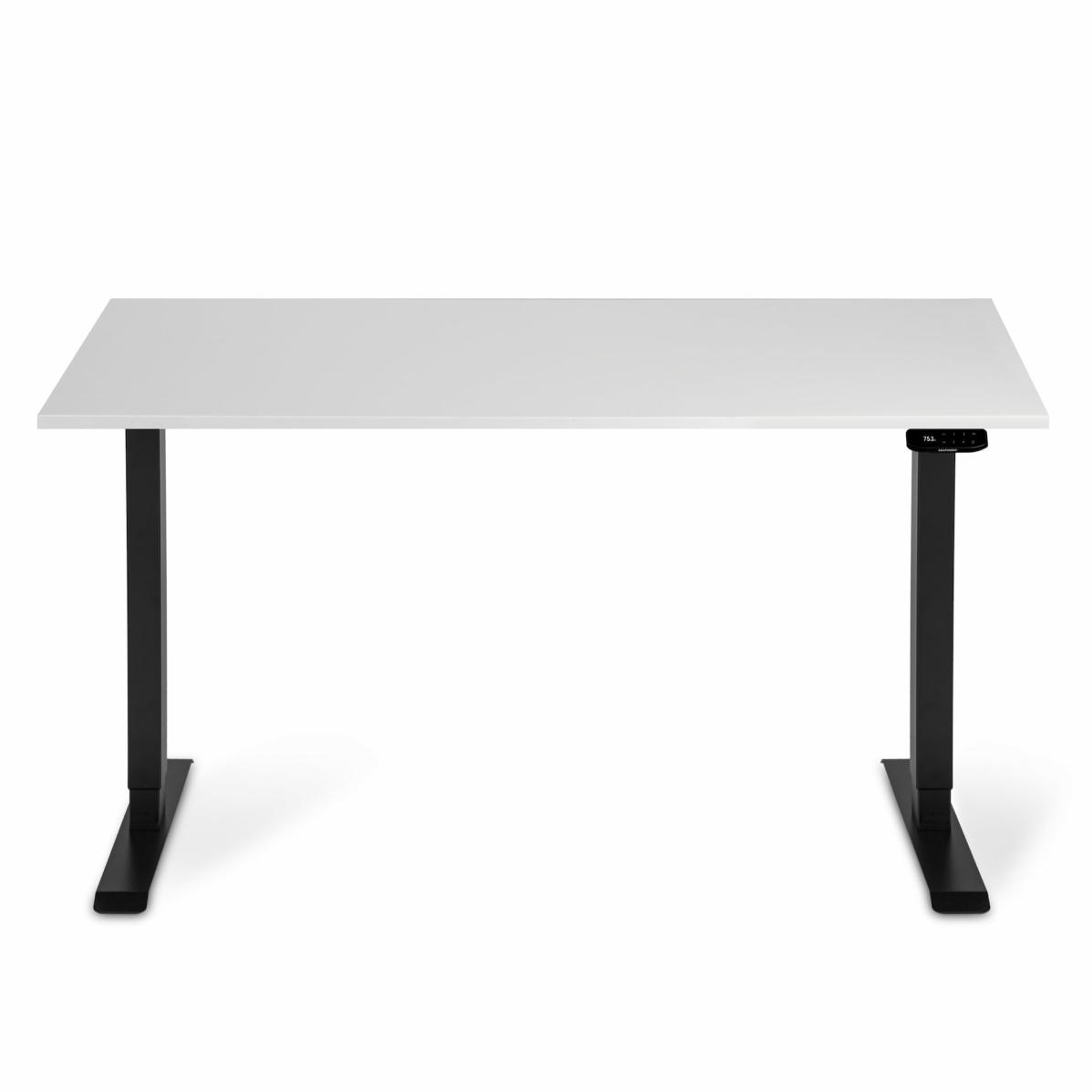 Регулируемый стол AdapDesk Smart 1 Motor 18мм Crystal White, Space Black, фото 7