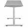Регульований стіл AdapDesk Smart 2 Motor Pro Max 36мм Smoky Gray, Snow White, фото 3 mini